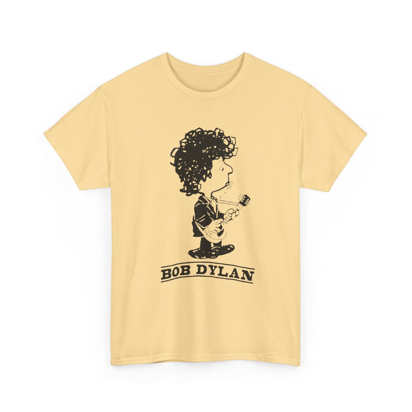 Bob Dylan Graphic T Shirt Vintage Rock Blue Grass Retro Unisex Heavy Cotton Tee