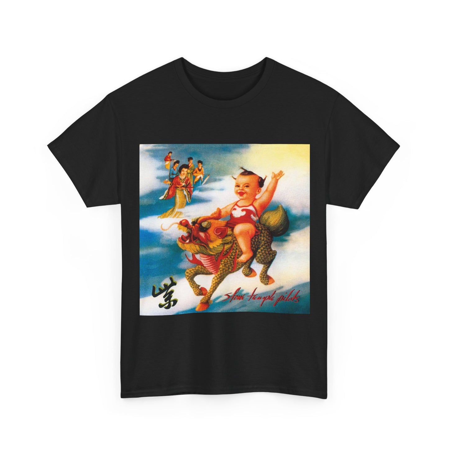 Stone temple pilots T-shirt vintage retro grunge rock Unisex Heavy Cotton Tee