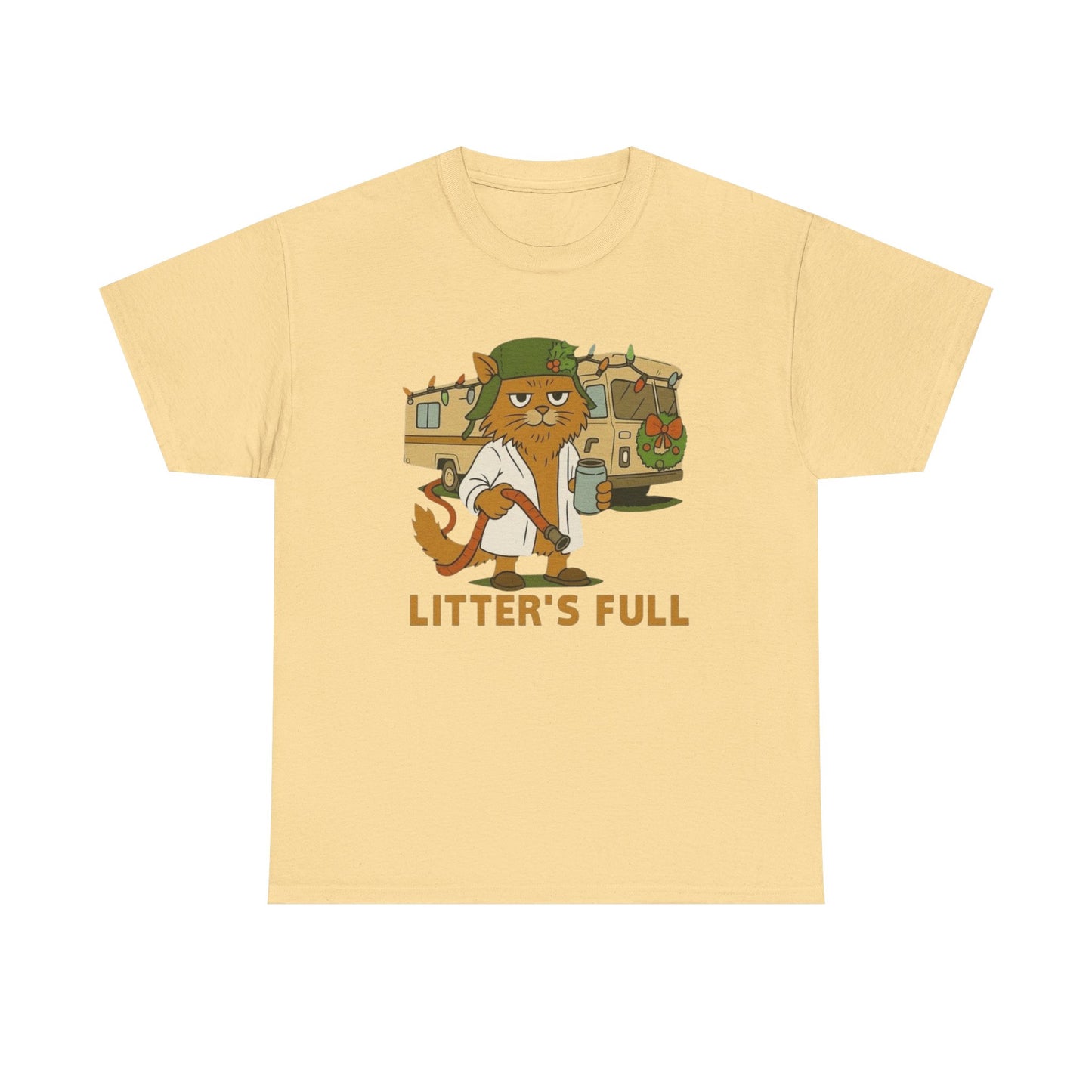 Litters Full Hilarious Cat Graphic T Shirt NEW ADULT Tee