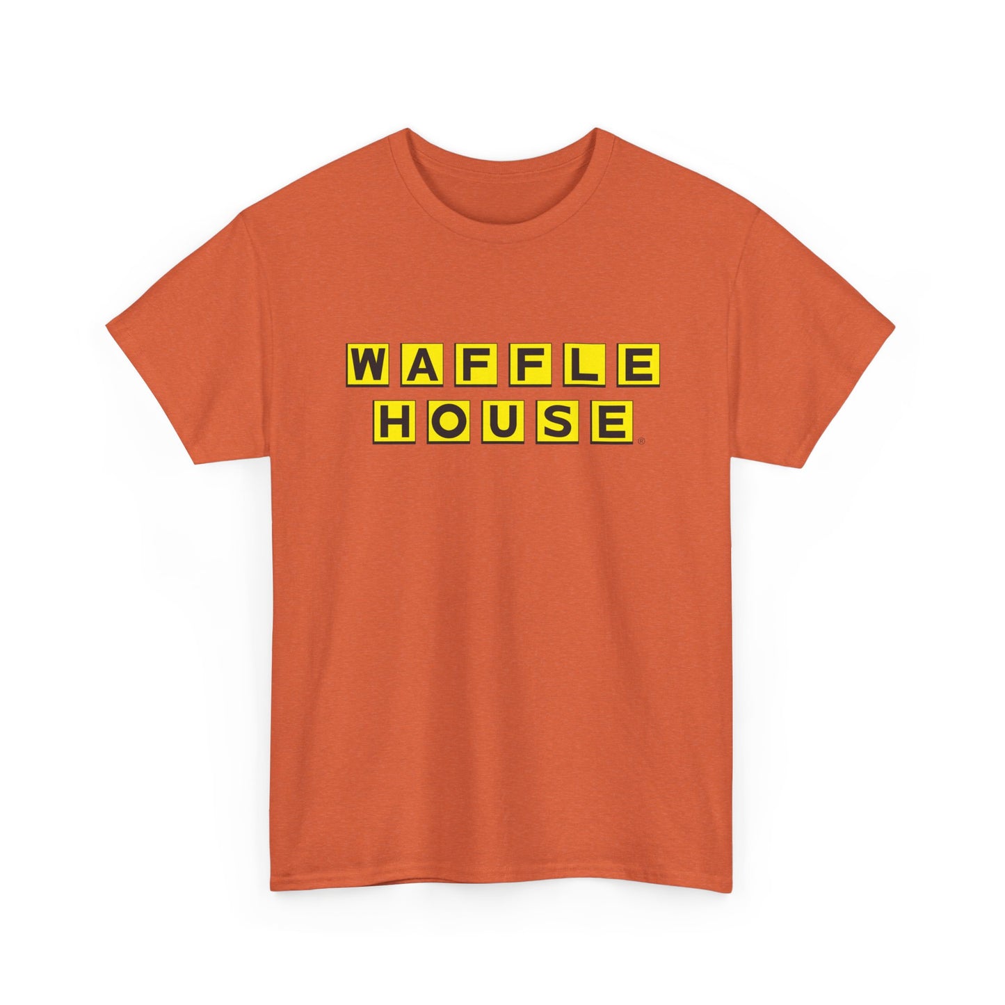 Waffle House Graphic T Shirt Breakfast Cafe Pancakes Retro Unisex Cotton Tee