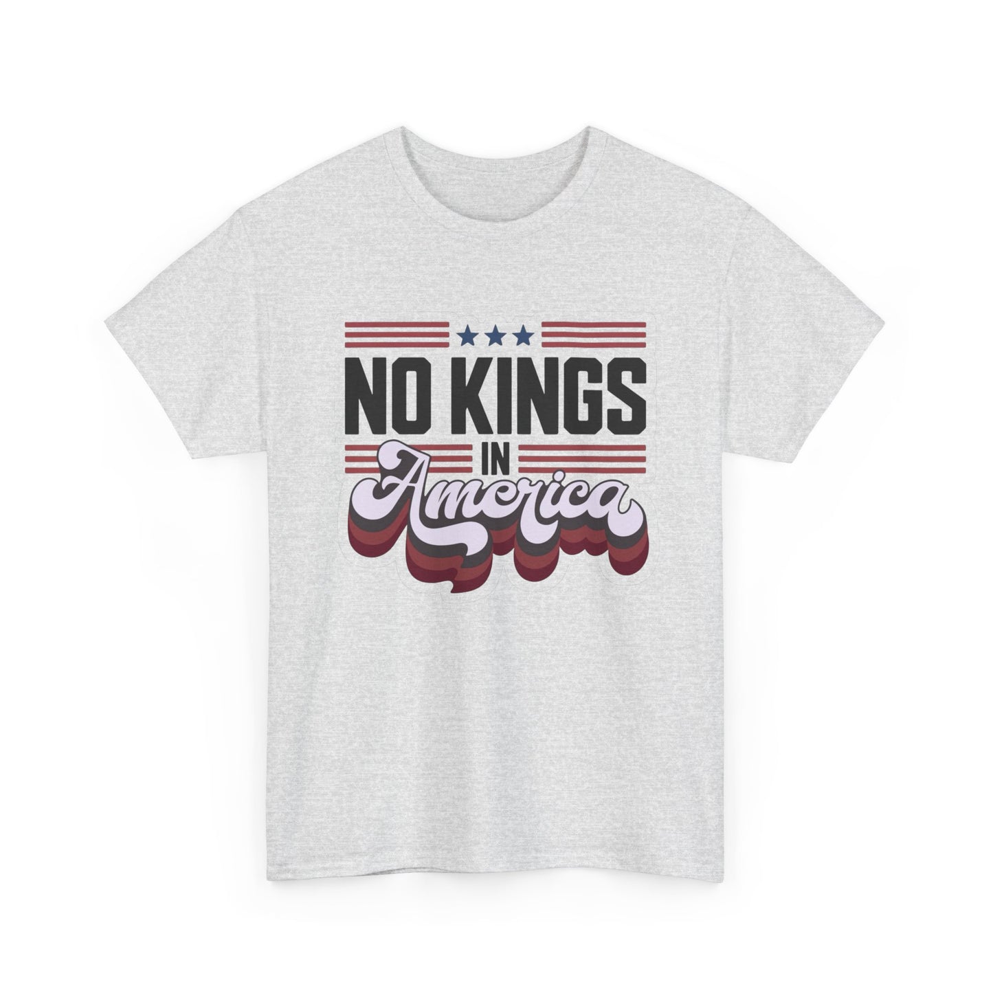 No Kings In America Graphic T Shirt NEW ADULT Tee