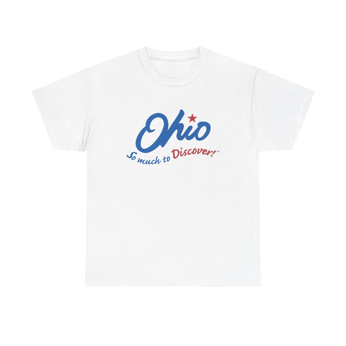Discover Ohio State Logo BRAND NEW Apparel T Shirt Unisex Unisex Heavy Cotton