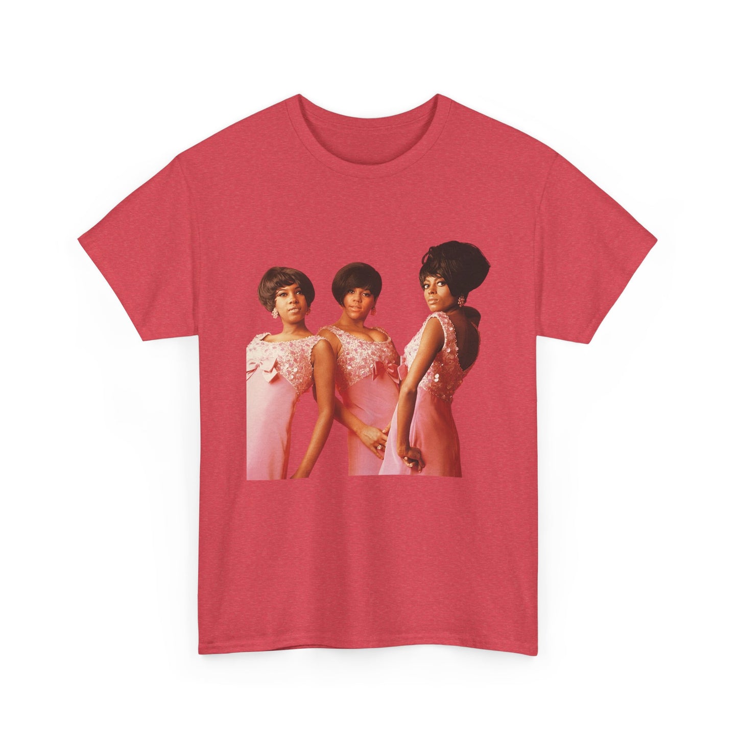 The Supremes Tshirt Vintage Diana Ross Retro Poster Unisex Heavy Cotton Tee 71