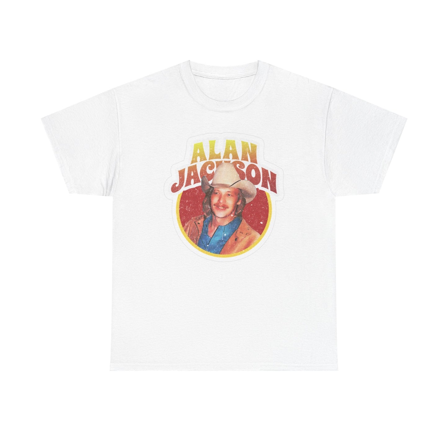 Alan Jackson Graphic T Shirt Vintage Country Unisex Heavy Cotton Tee