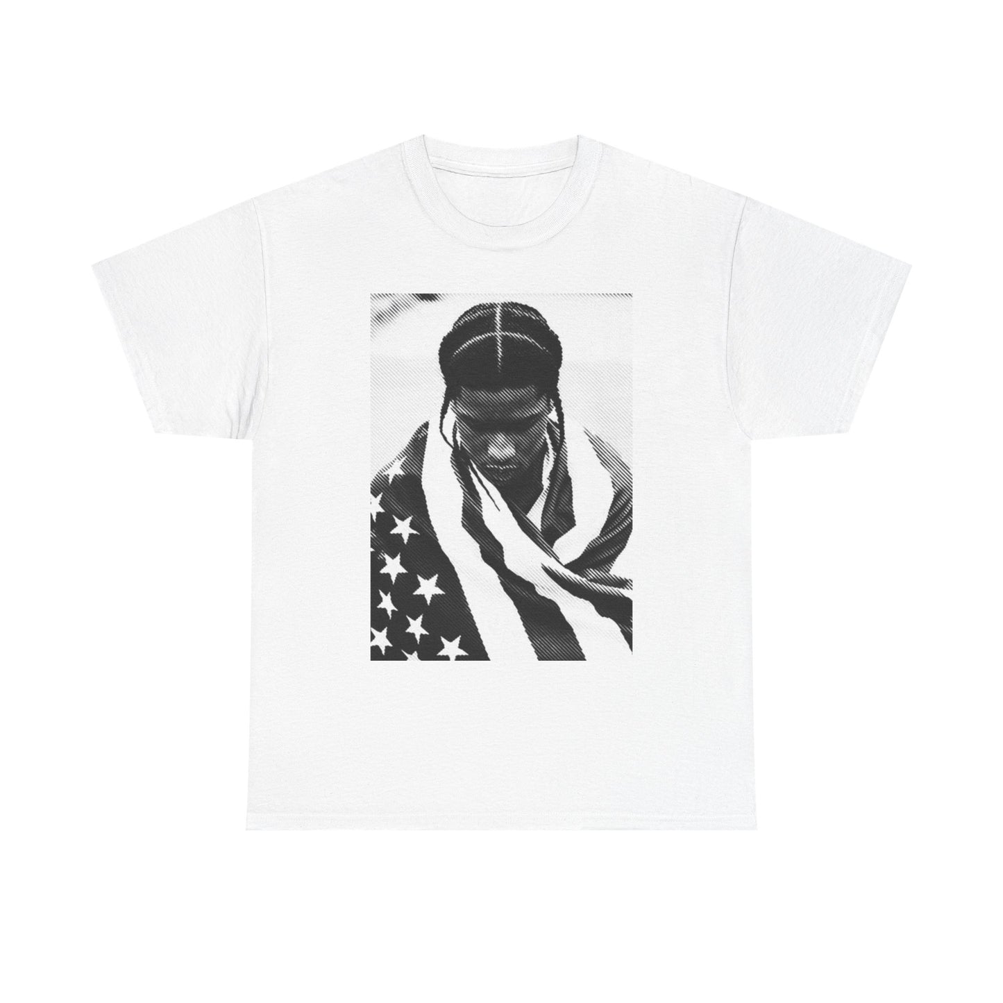 ASAP Rocky Graphic T Shirt Vintage Album Poster Retro Unisex Heavy Cotton Tee