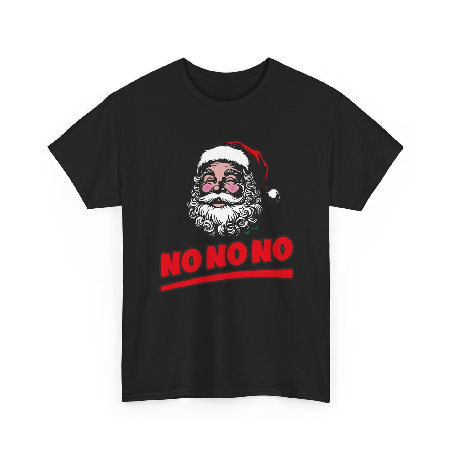 Funny Santa Jokes Graphic T Shirt NEW Unisex Heavy Cotton Tee