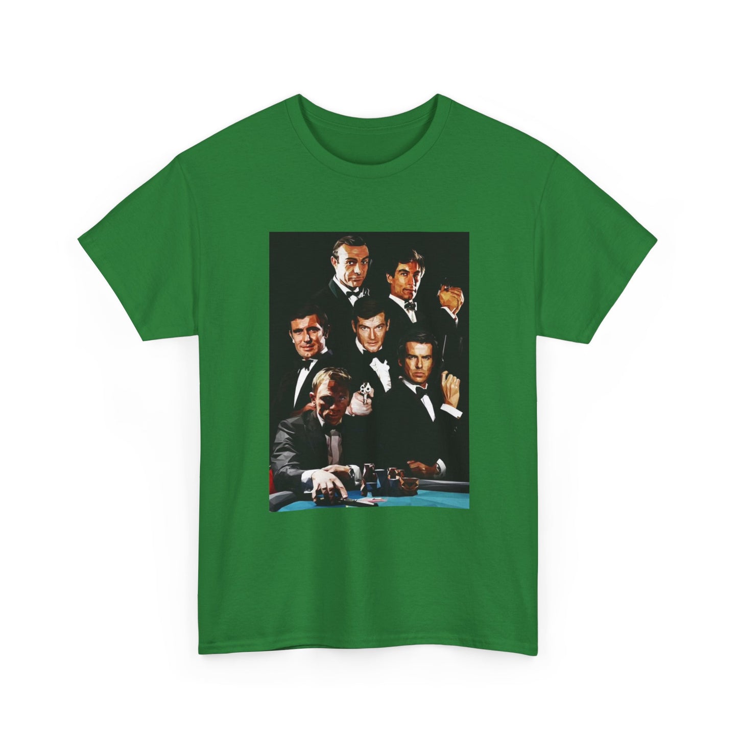 James Bond T-shirt Vintage Bond Collection Merch Unisex Heavy Cotton Tee