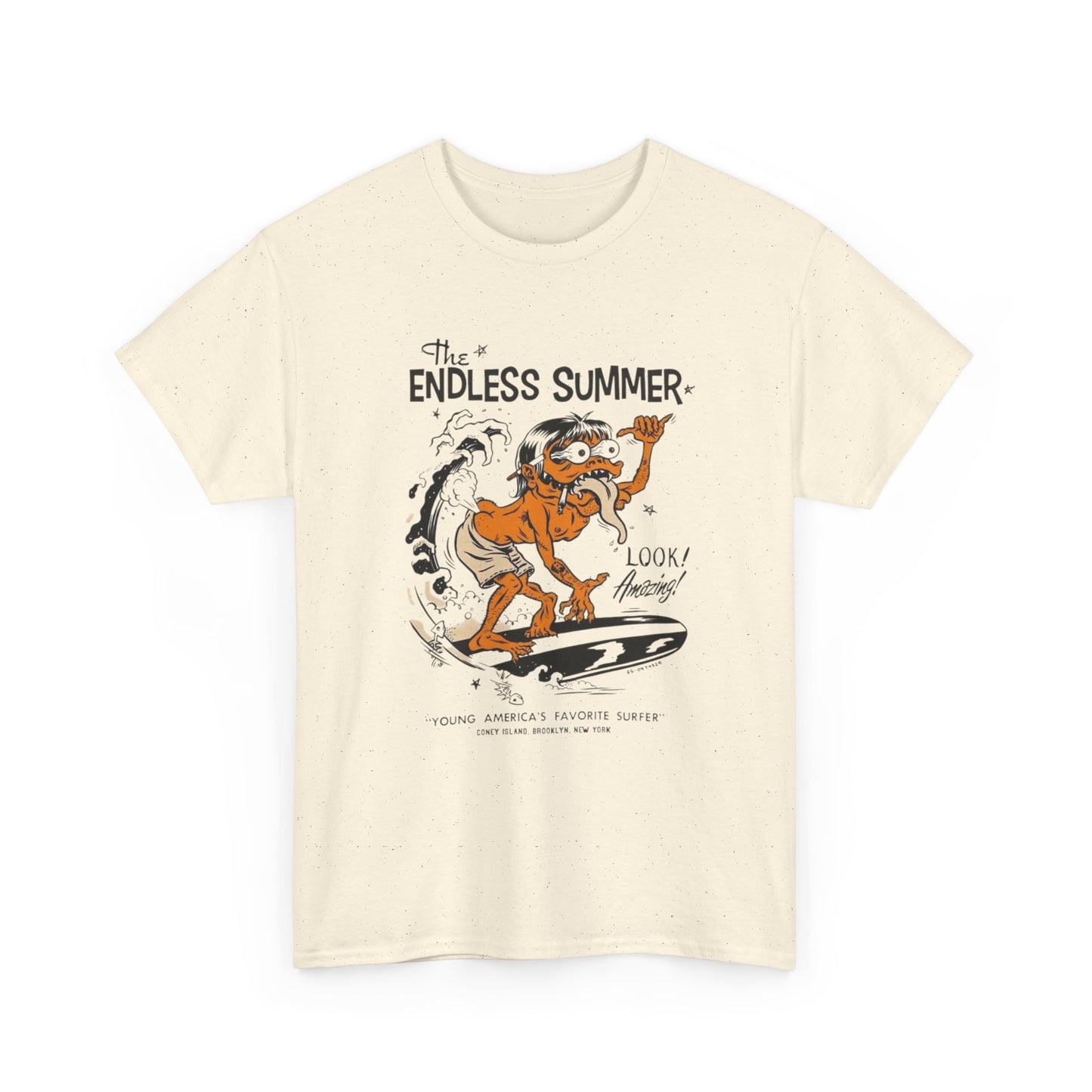 The Endless Summer T Shirt Graphic Unisex Heavy Cotton Tee NEW GIFT