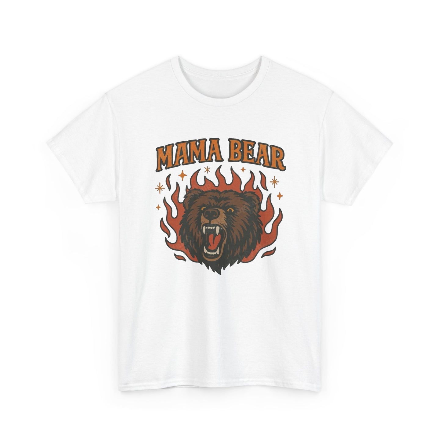 Mama Bear Graphic T Shirt NEW Unisex Heavy Cotton Tee