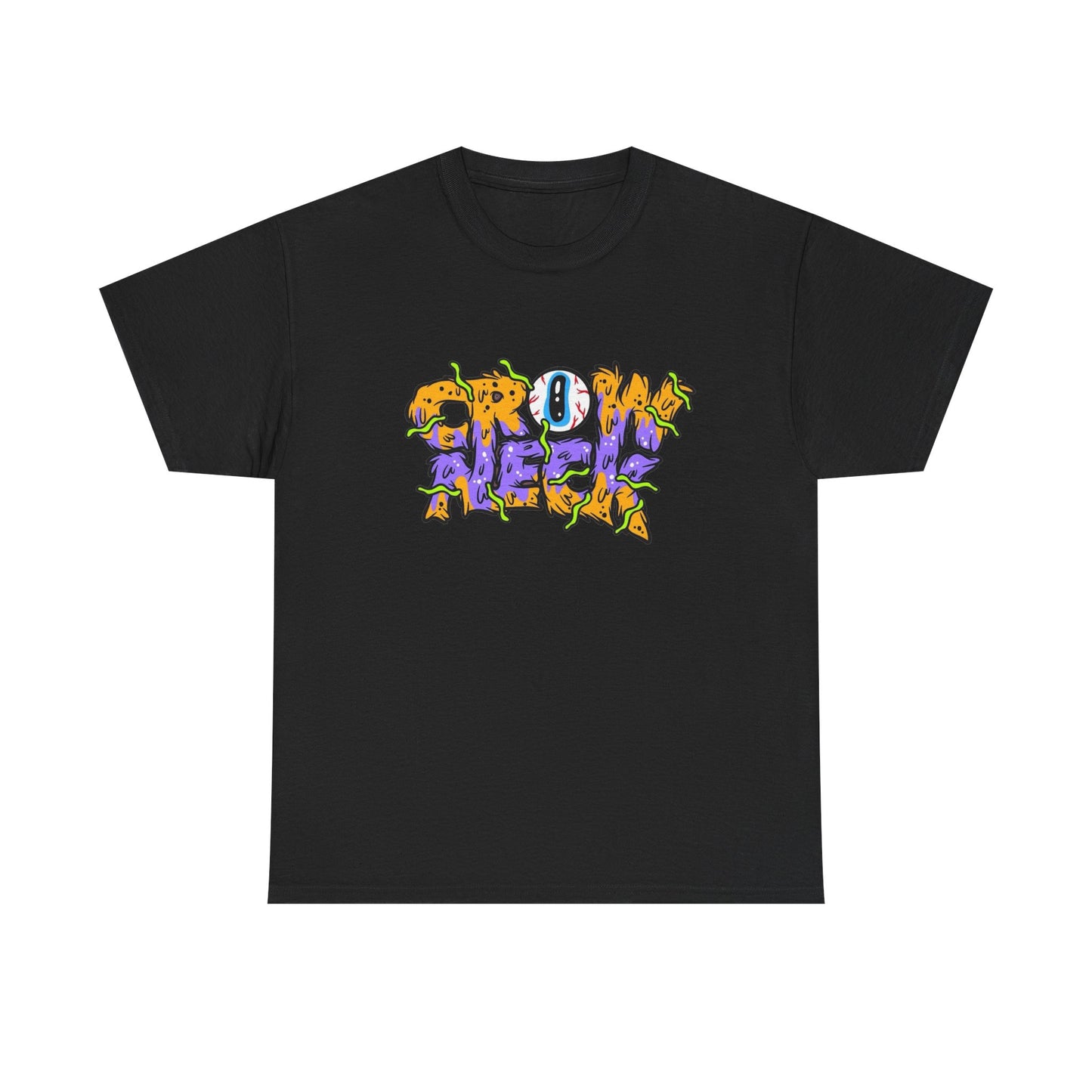 Crow Neck Skateboards Graphic T Shirt NEW Unisex Heavy Cotton Tee