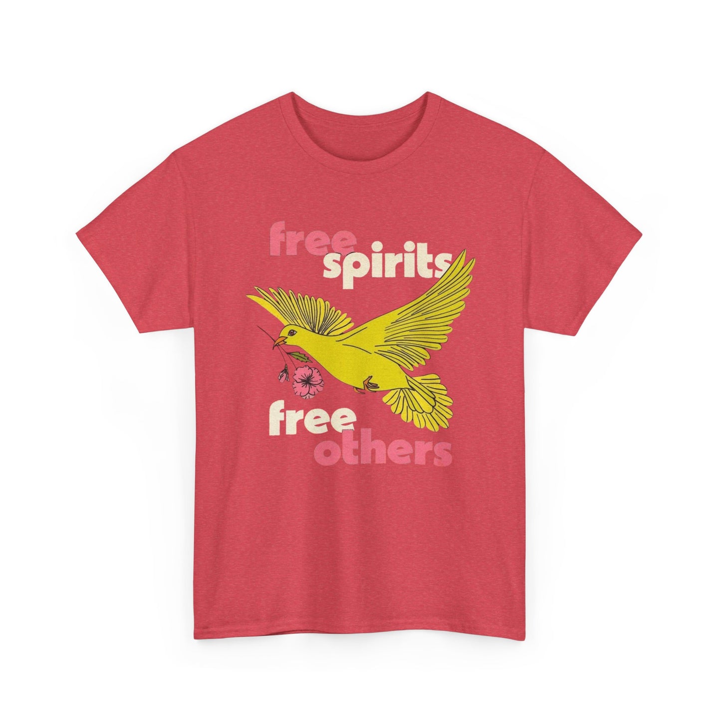 Free Spirits Free Others Graphic T Shirt Unisex Cotton Tee - New Gift - Tee