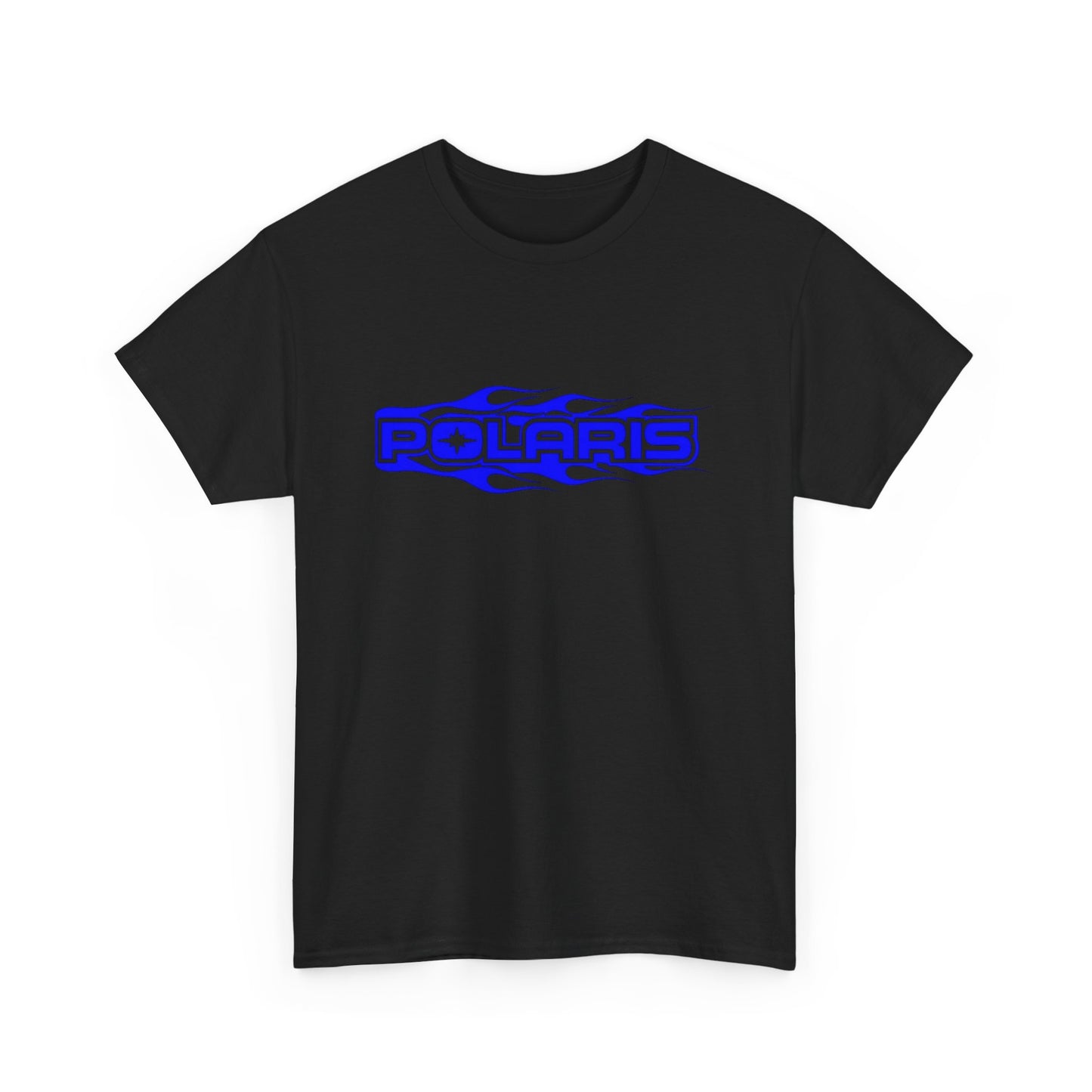 Polaris Flames Retro Graphic T Shirt New Adult Unisex Heavy Cotton Tee