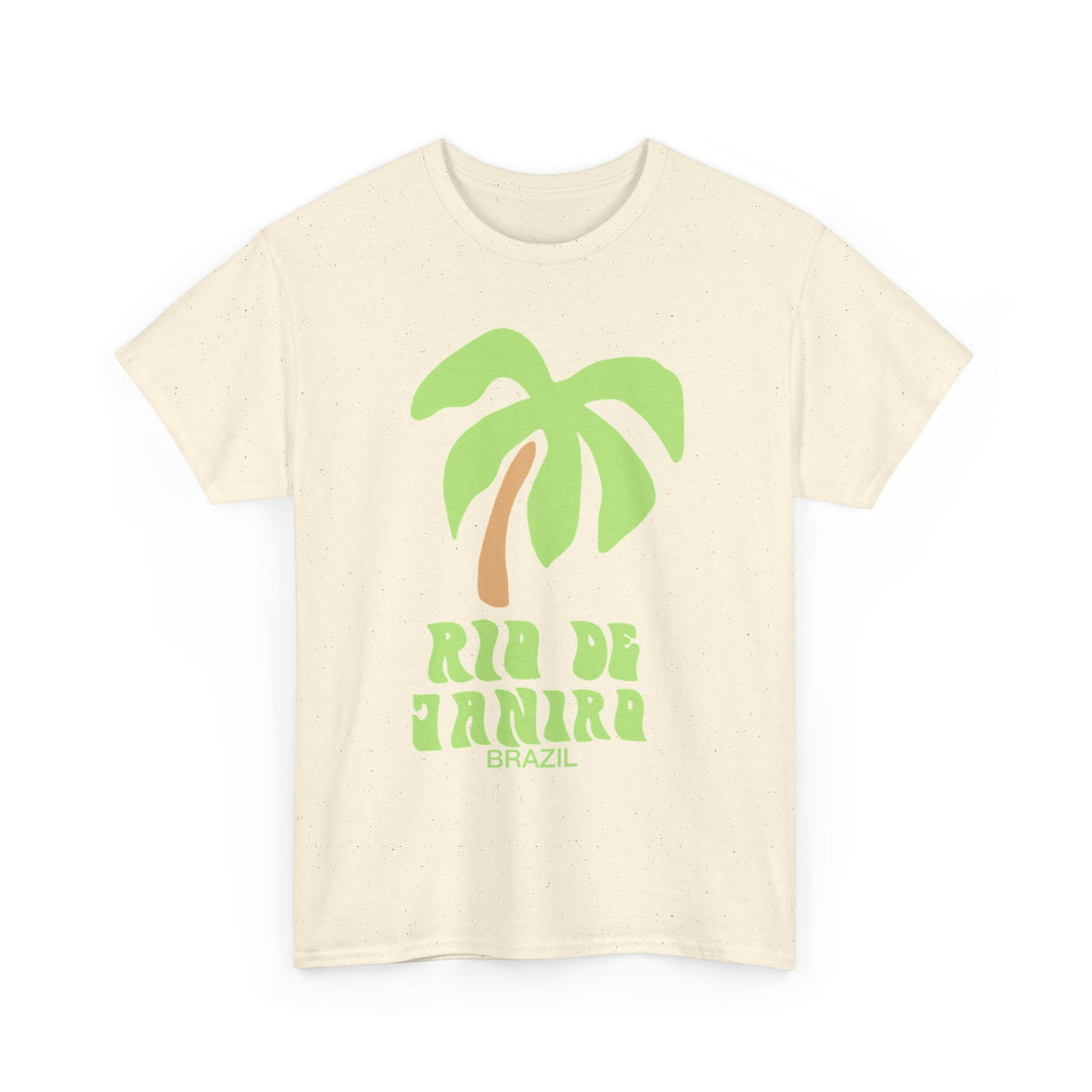 Rio De Janeiro Graphic T Shirt Men's Brazil Retro Heavy Cotton Tee