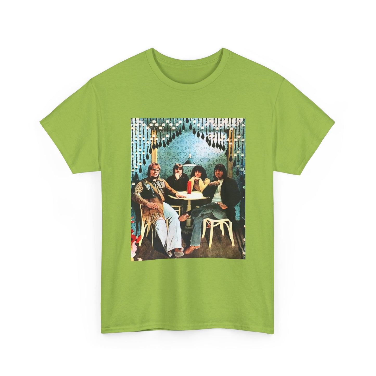 The guess who T-shirt vintage classic rock nostalgia Unisex Heavy Cotton Tee