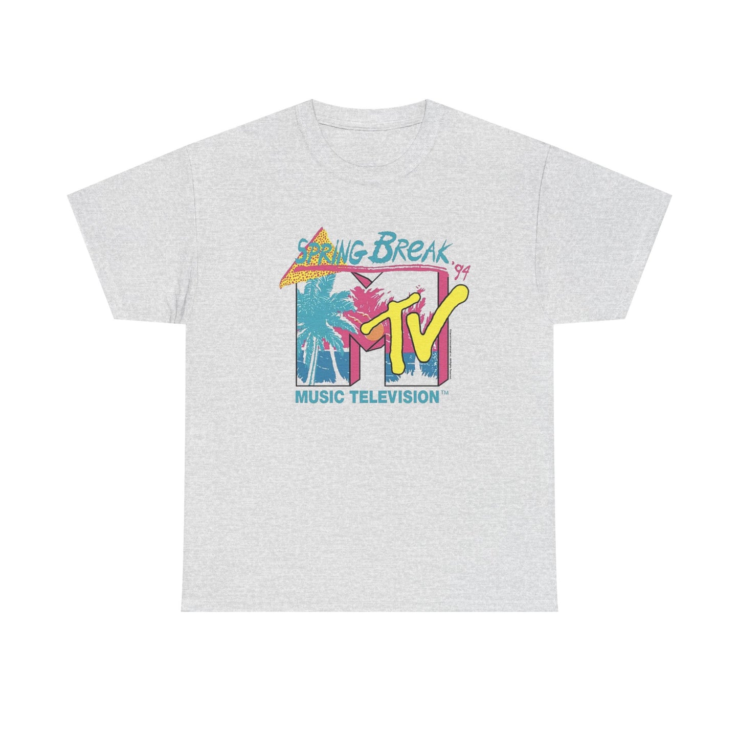 MTV Spring Break 94 Graphic T Shirt Vintage Heavy Cotton Tee