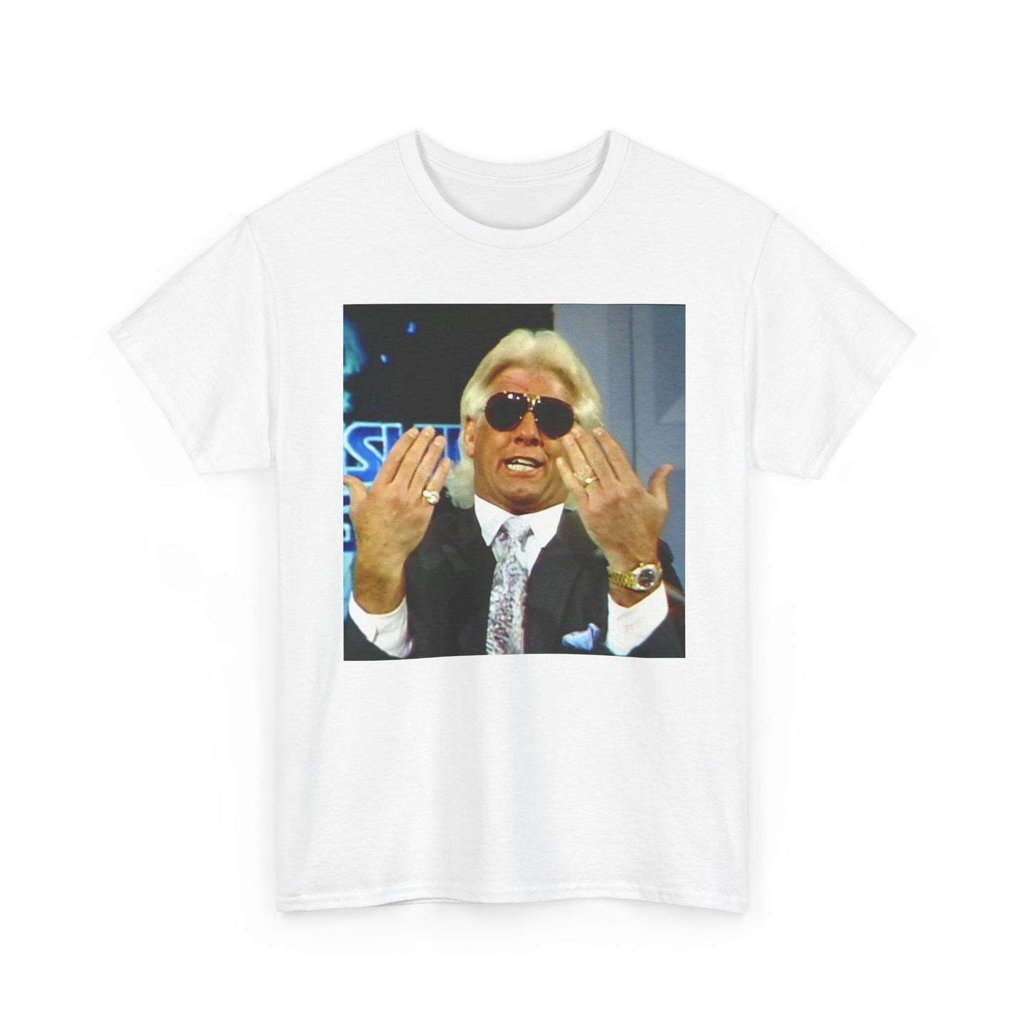 Ric Flair Funny Vintage Wrestling Graphic T Shirt Unisex Heavy Cotton Tee