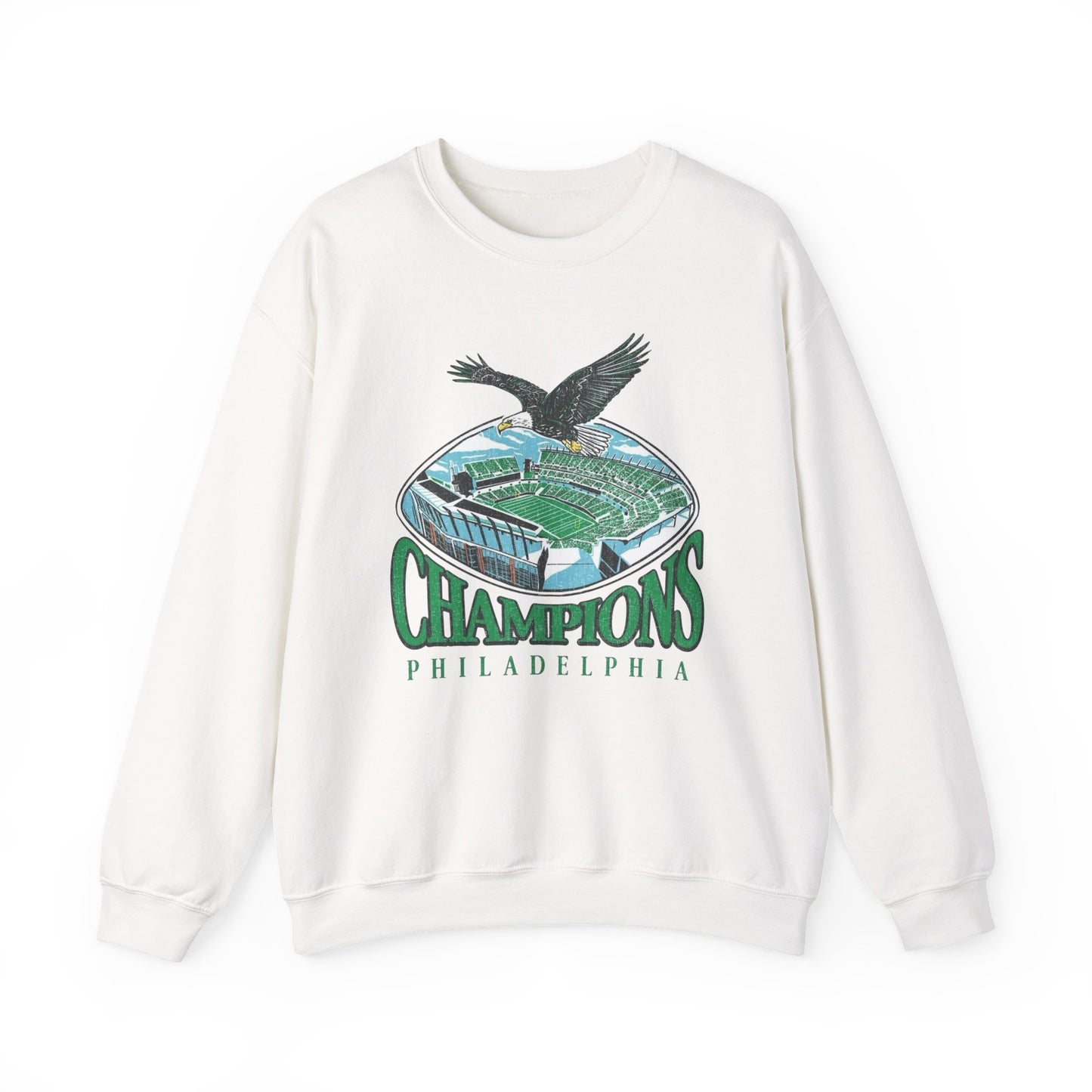 Philadelphia Go Birds Champions Sweater NEW Heavy Blend™ Crewneck Sweatshirt