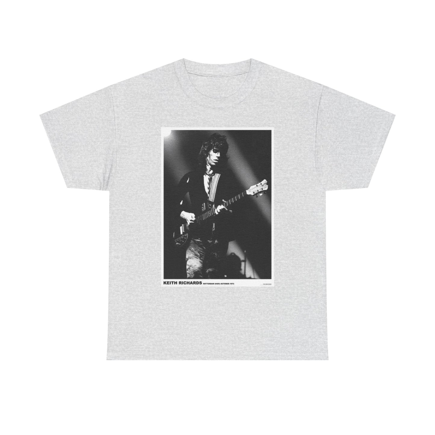 Keith Richard Graphic T Shirt Vintage Unisex Heavy Cotton Tee