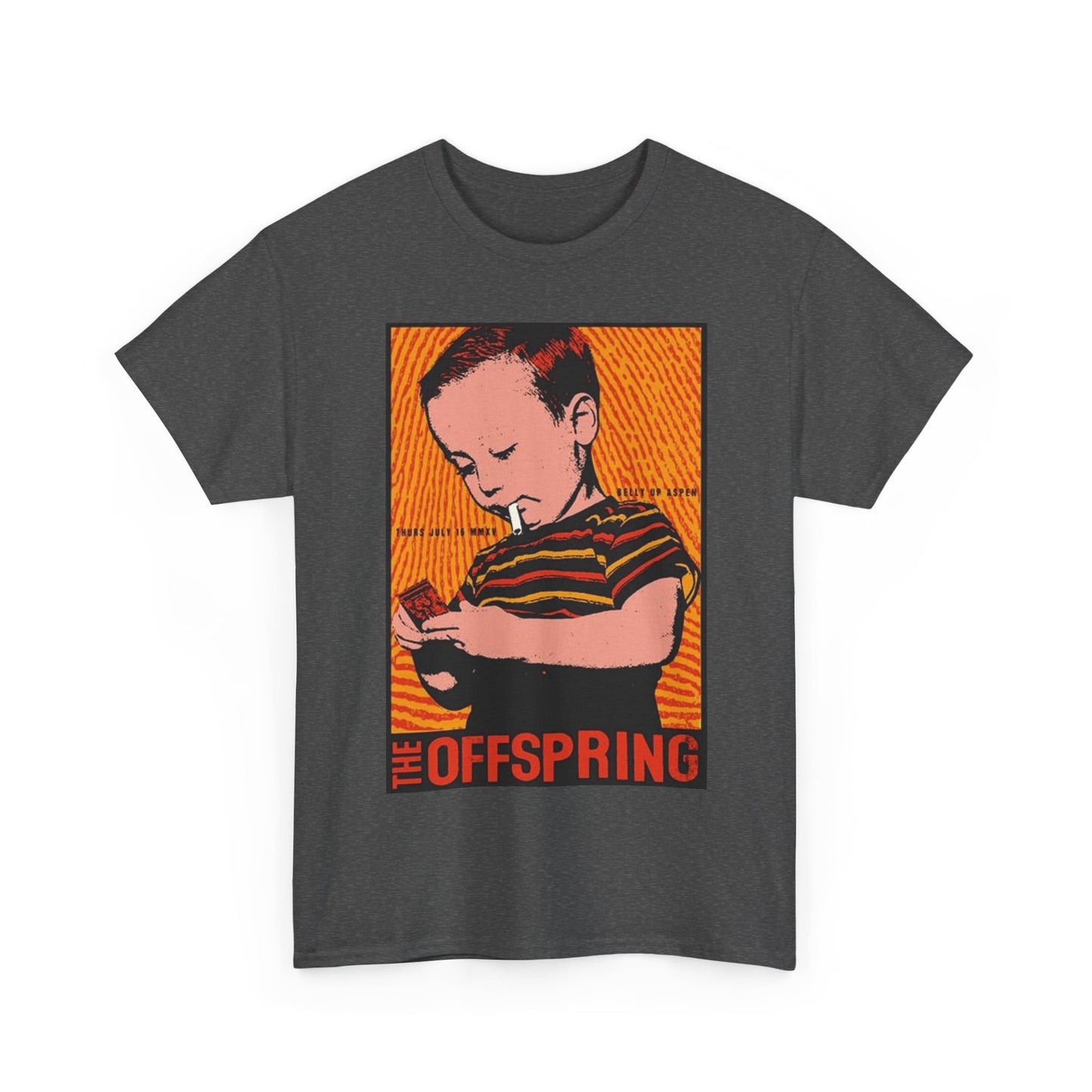 The offspring shirt vintage art retro cigarette band rock Unisex Heavy Cotton