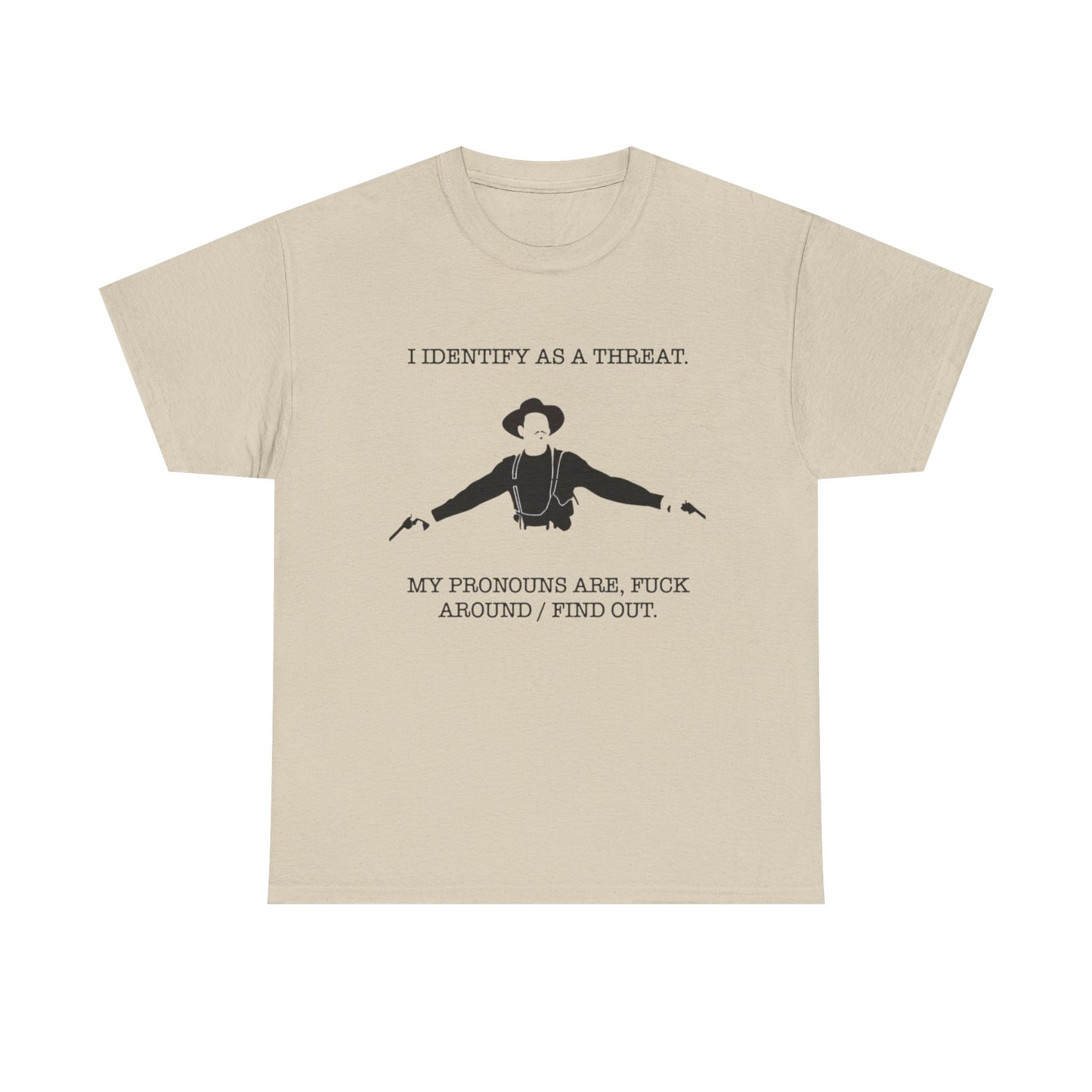 Funny Pronouns Jokes Graphic T Shirt NEW S-5XL Unisex Heavy Cotton Tee