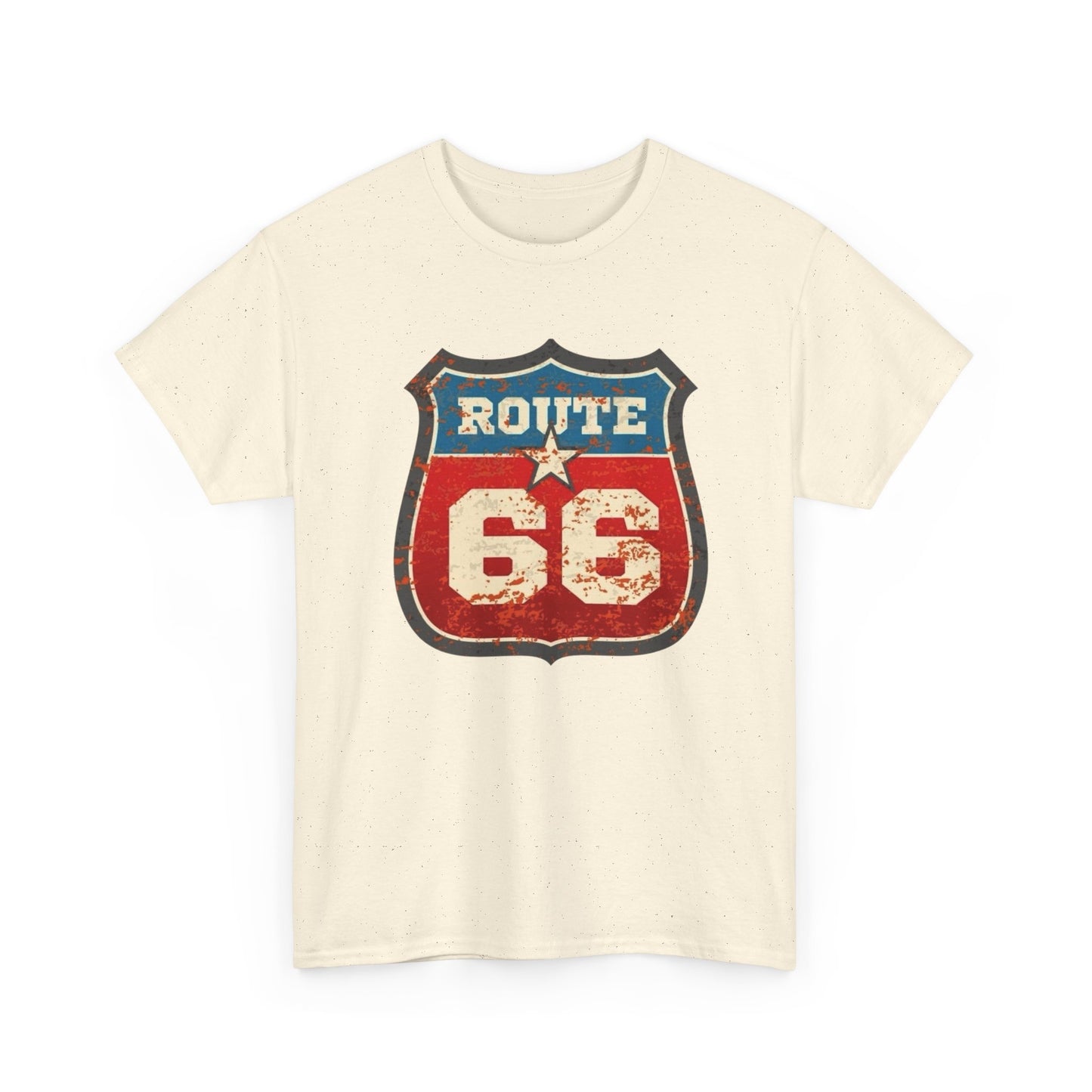 Route 66 Muscle Car Tour Graphic T-Shirt Cotton Tee New Gift Vintage