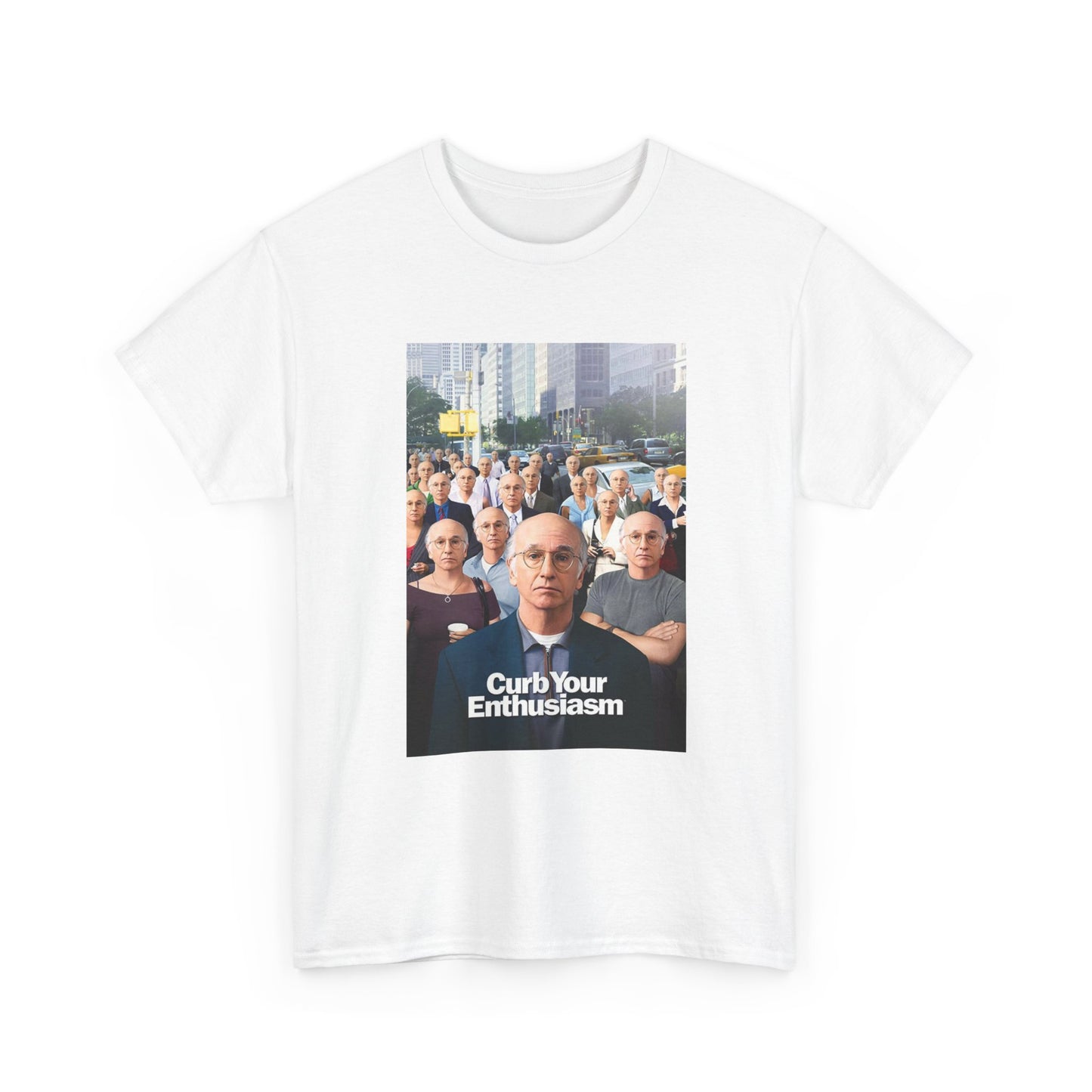 Curb Your Enthusiasm T shirt Larry David Comedy Seinfeld Unisex Heavy Cotton Tee