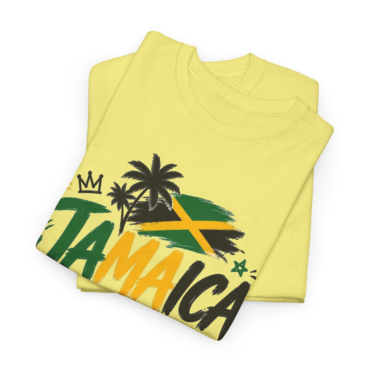 Jamaica Graphic T Shirt Men's Retro Travel Islands Heavy Cotton Tee
