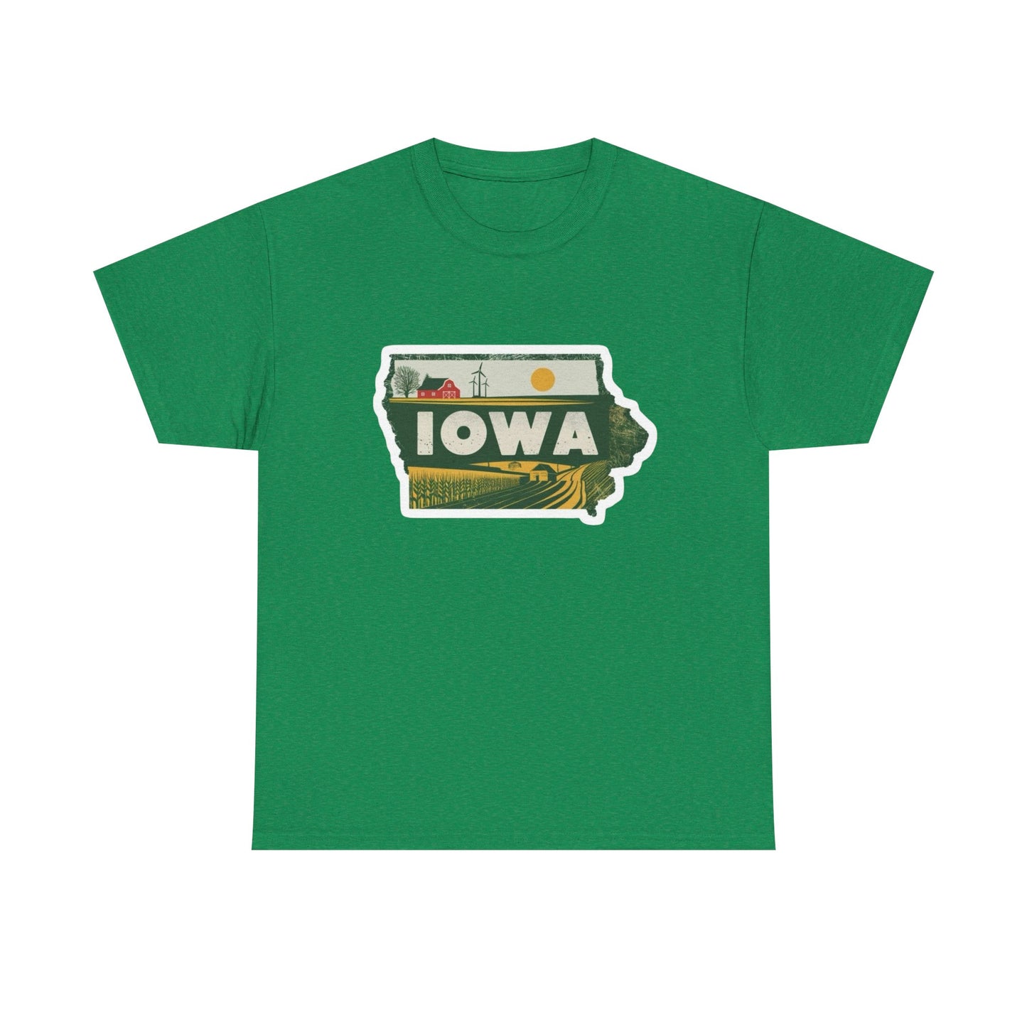 Iowa Farming Graphic T Shirt NEW Adult Tee