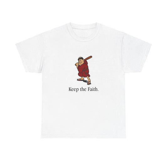 Keep The Faith Graphic T Shirt NEW Vintage Unisex Heavy Cotton Tee
