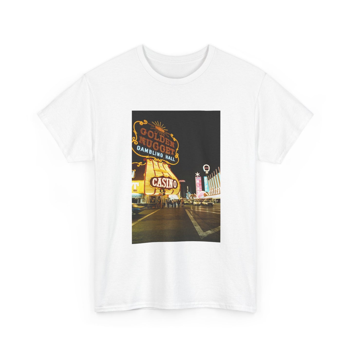 Old Las Vegas Tshirt Vintage Strip Retro Photo Nostalgia Golden Nugget Casino 1