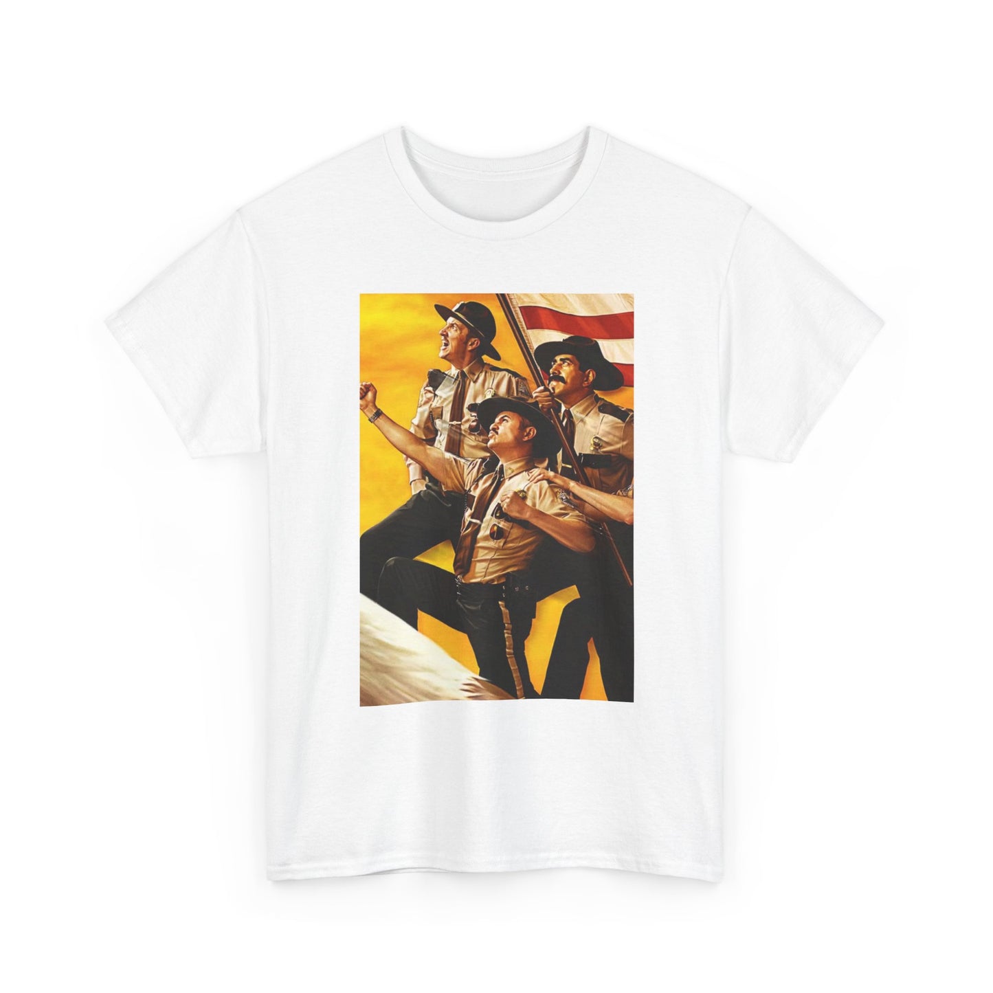 Supertroopers graphic T Shirt Vintage Retro Comedy Movie Unisex Heavy Cotton Tee
