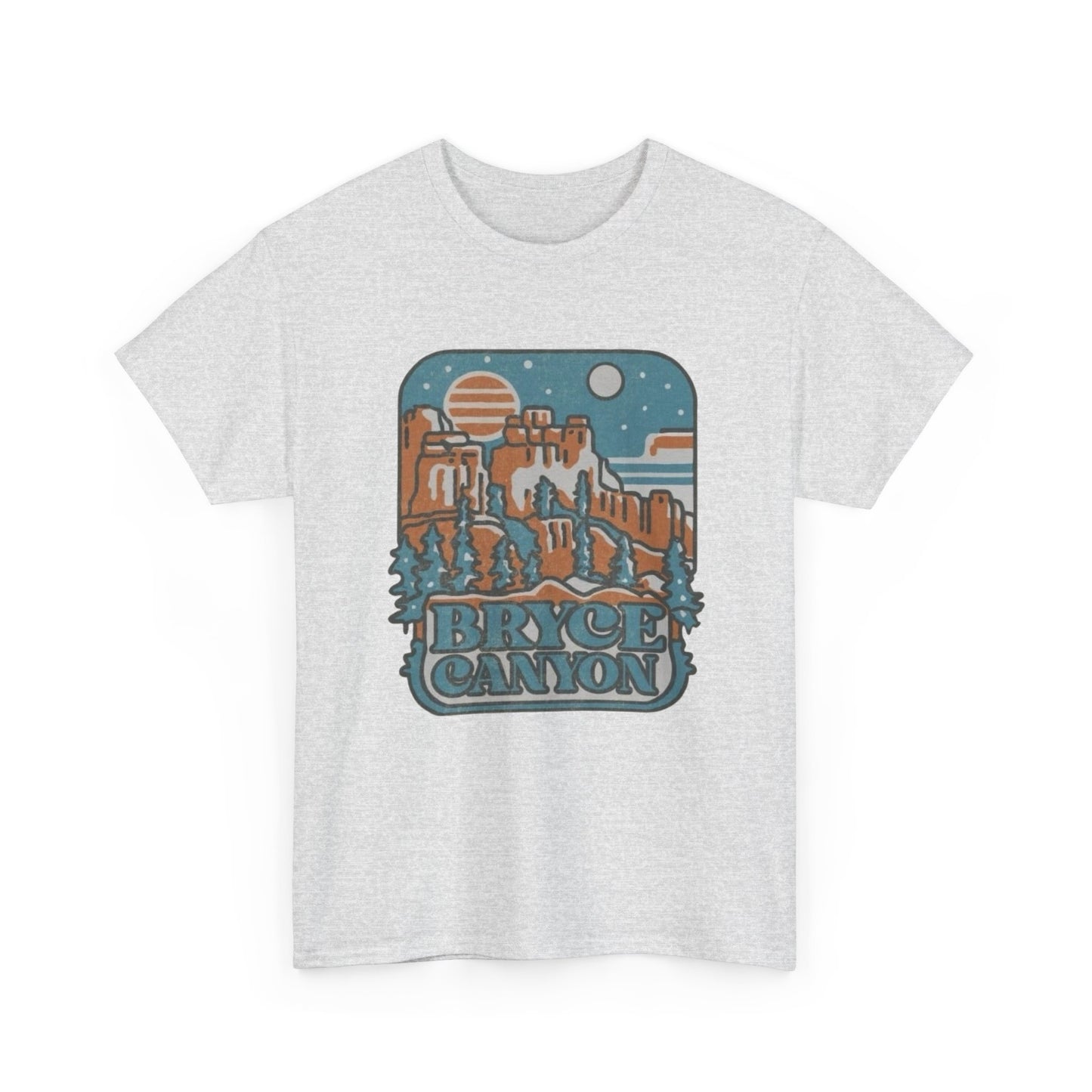 Bryce Canyon Retro Graphic T Shirt NEW Adult Tee