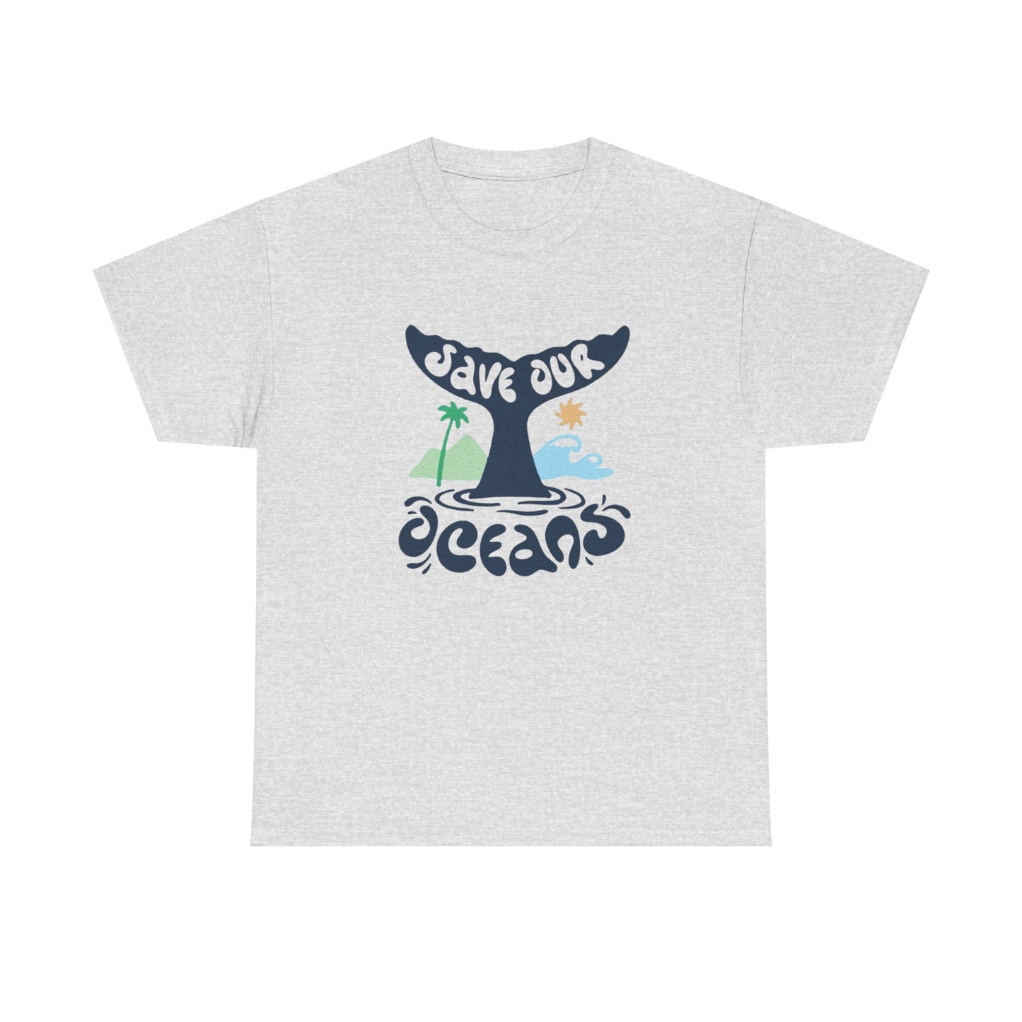 Save Our Oceans Graphic T Shirt Adult NEW