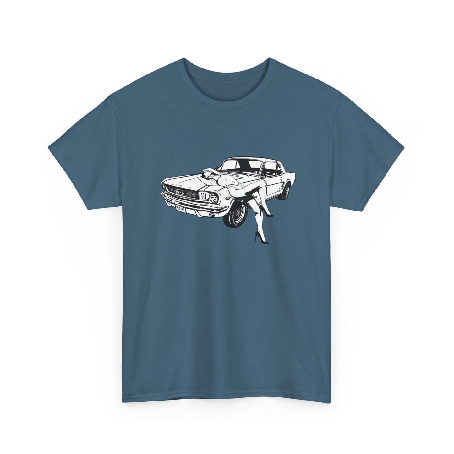 60's Mustang Model Graphic T Shirt ADULT NEW VINTAGE TEE