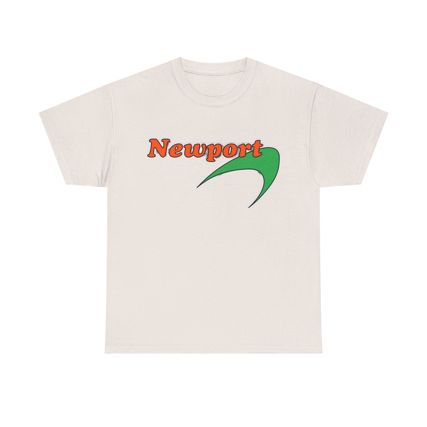 Newport Tshirt Vintage logo Menthol Cigarette 90s retro Unisex Heavy Cotton Tee