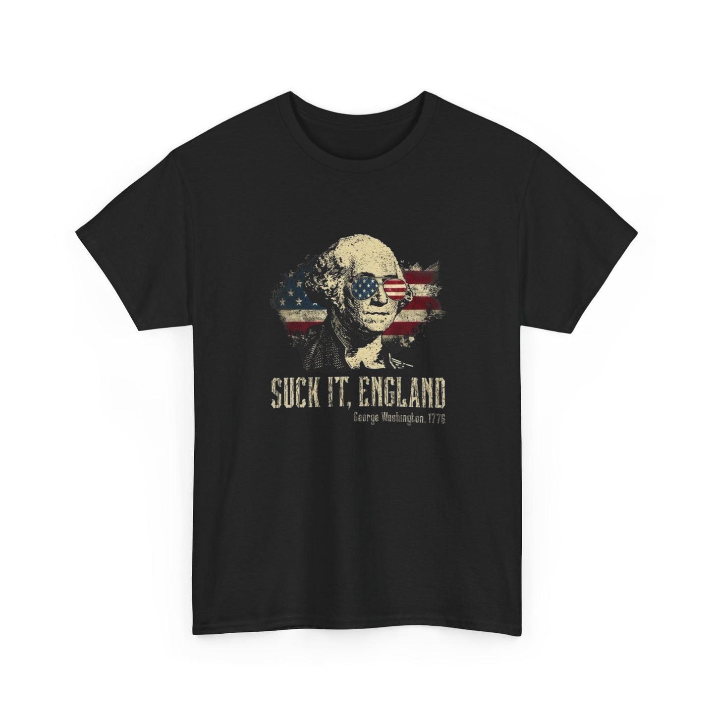 Suck It England Funny Graphic T Shirt Unisex Heavy Cotton Tee NEW