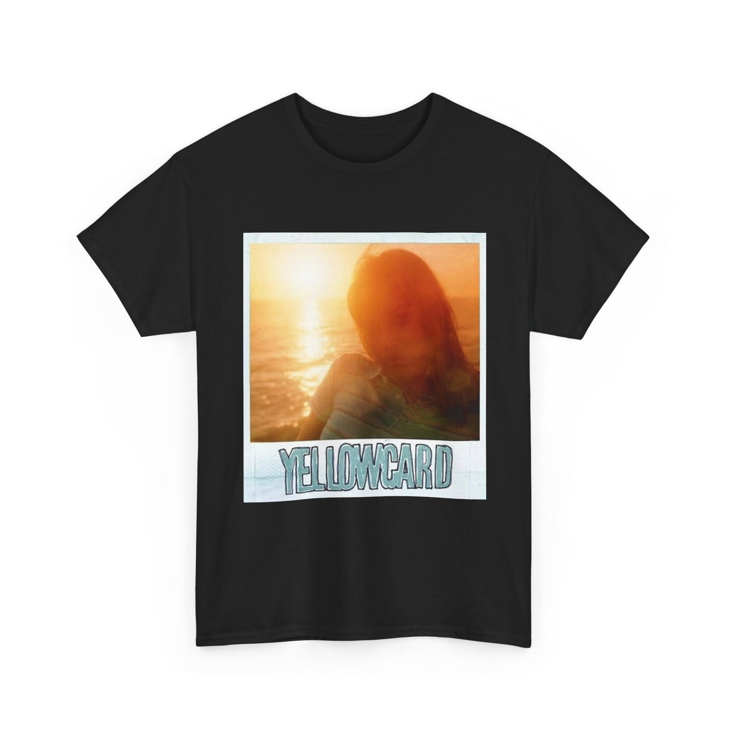 YellowCard Tshirt Band Album Cover Ocean Avenue Retro Unisex Heavy Cotton Tee