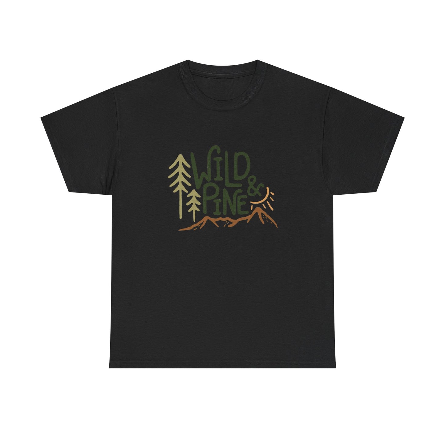 Wild And Pine Outdoors Graphic T Shirt NEW ADULT