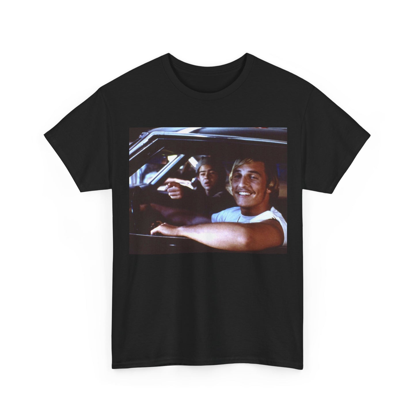Dazed and Confused Tshirt Vintage Movie Poster Retro Texas Unisex Heavy Cottonn