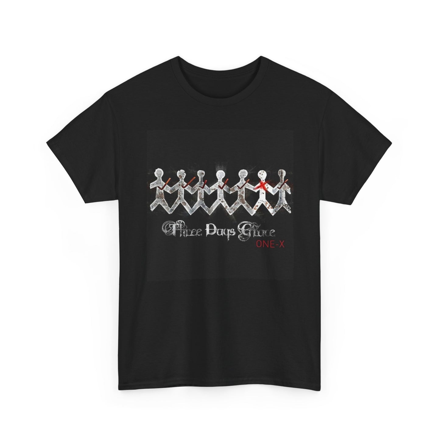 Three Days Grace Tshirt Retro Metal Album Cover Rock Unisex Heavy Cotton Tee