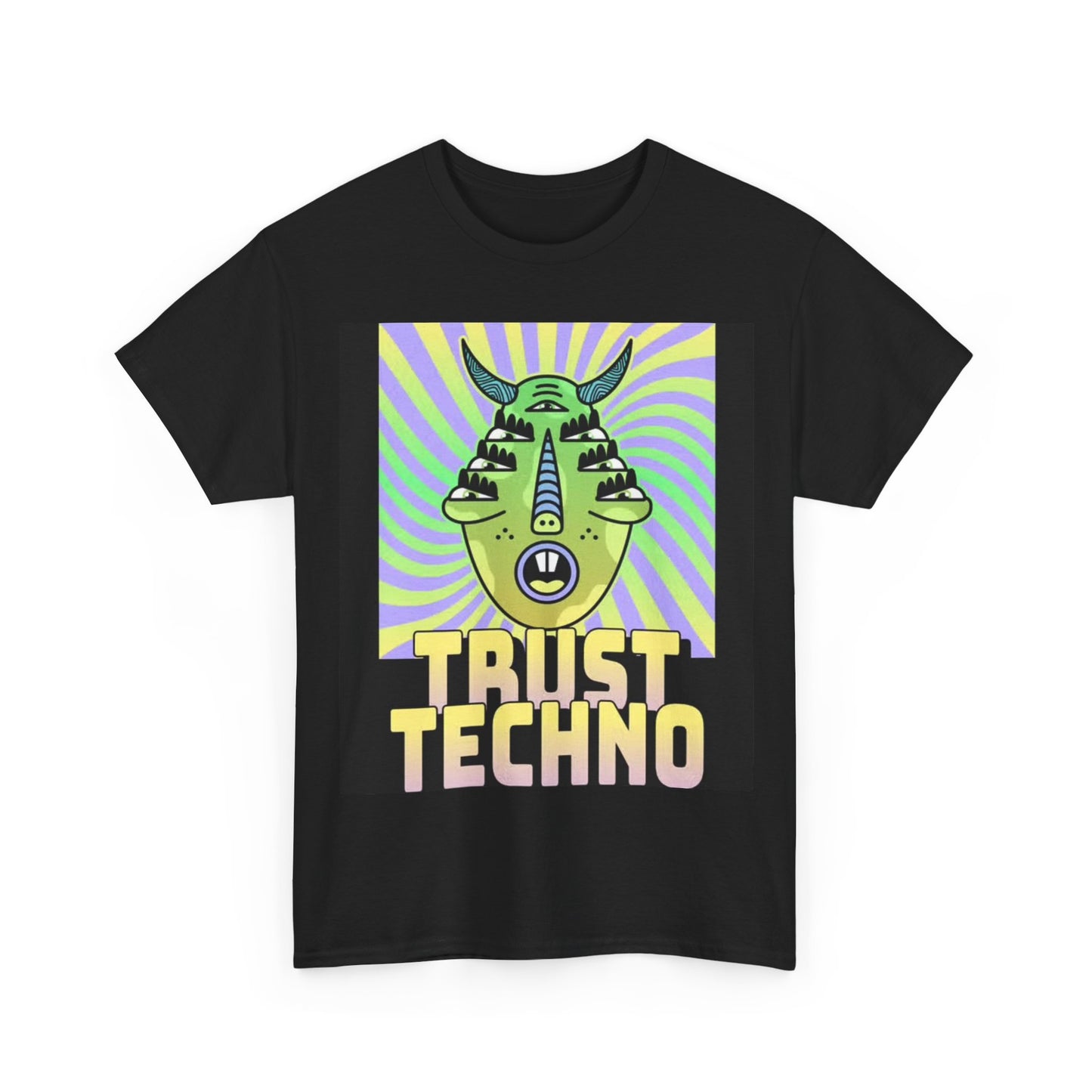 EDM House Music T-shirt Techno Rave Trippy Art Graphics Unisex Heavy Cotton 10