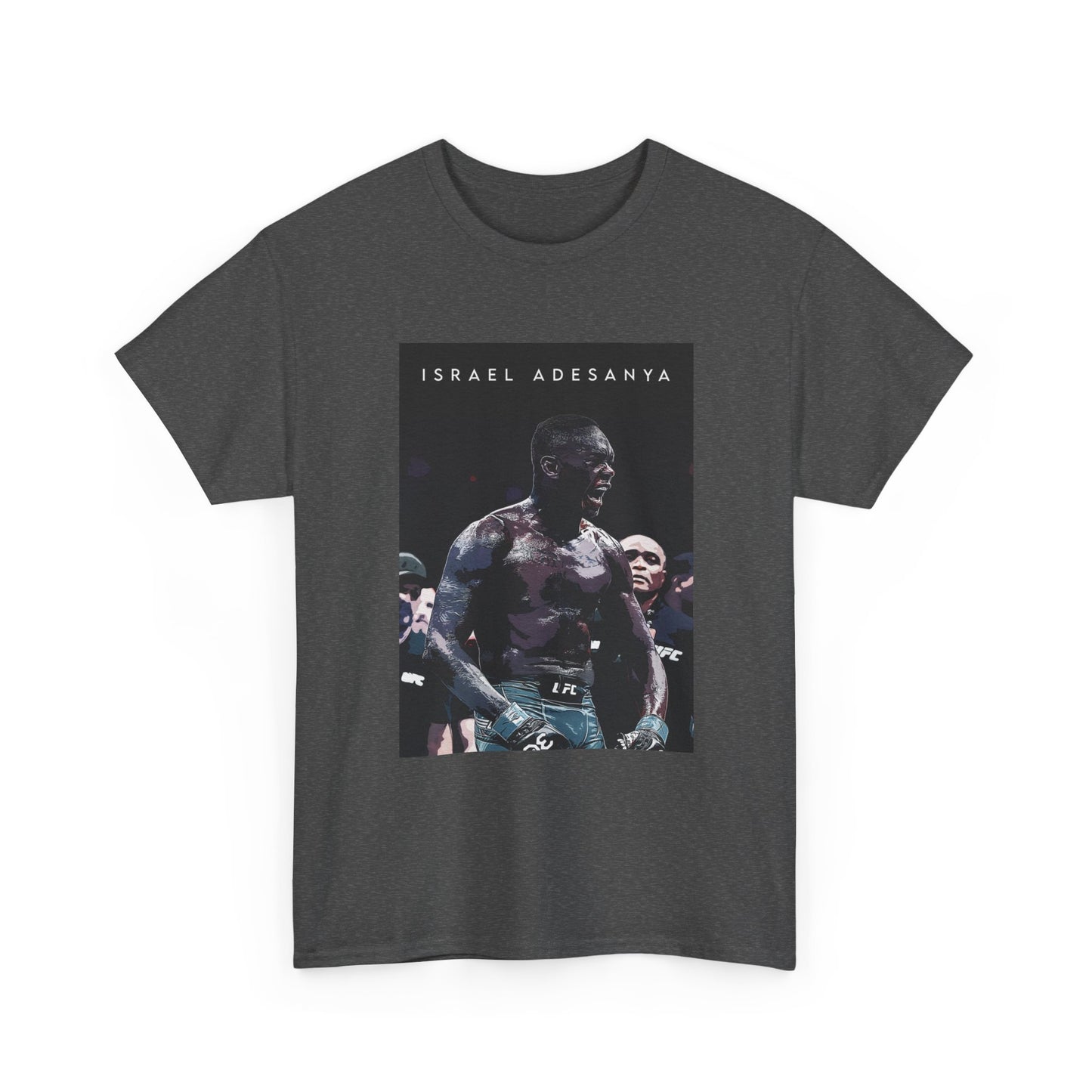 Israel Adesanya Tshirt Poster MMA UFC Merch Champ Graphic Unisex Heavy Cotton