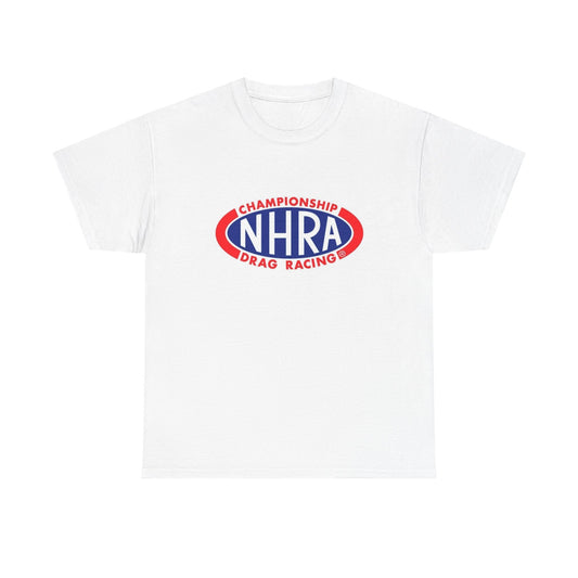 NHRA Drag Racing Graphic T Shirt Unisex Heavy Cotton Tee