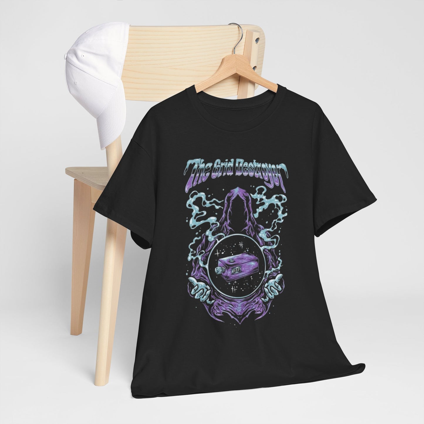 The Grid Destroyer Graphic T Shirt NEW ADULT Unisex Heavy Cotton Tee