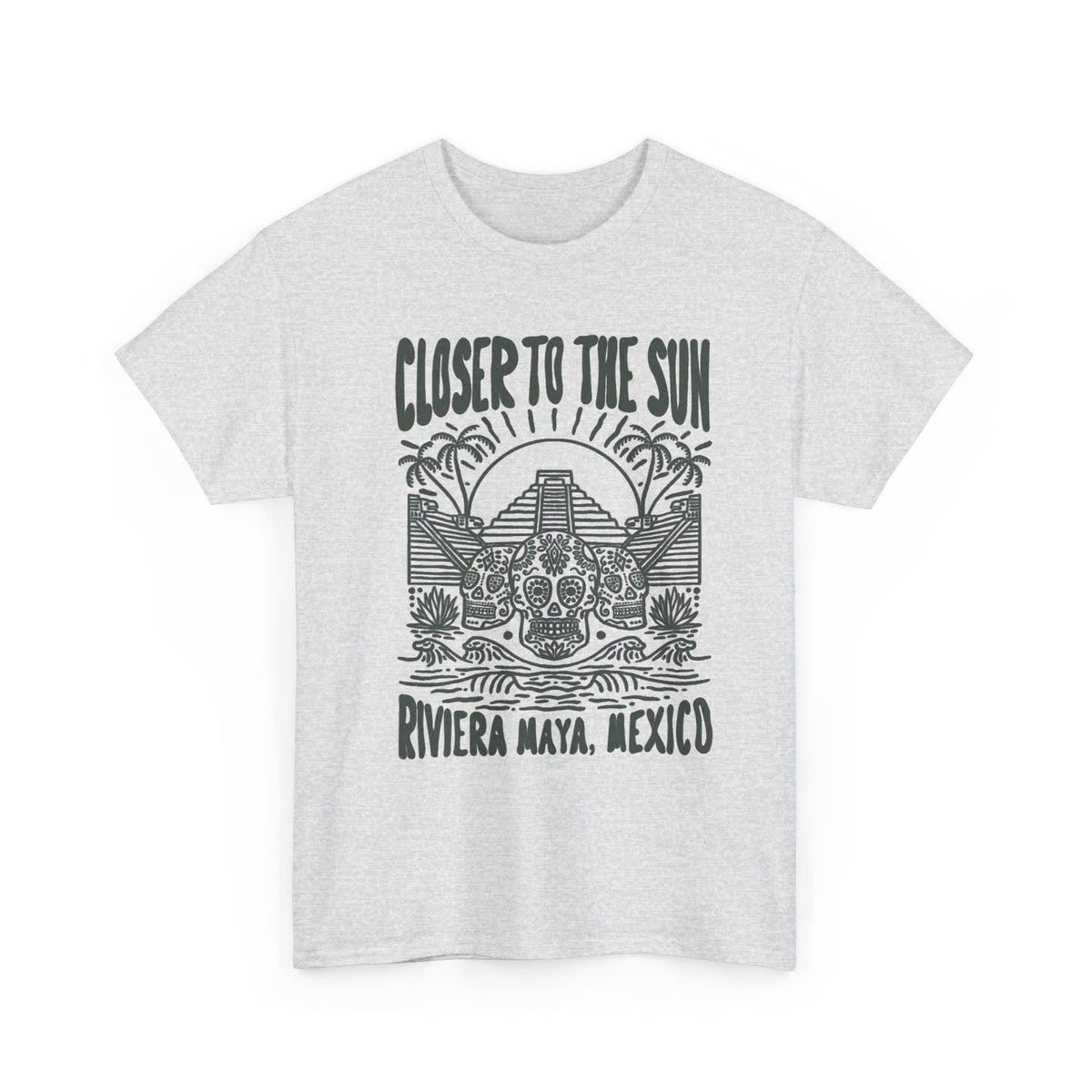 Closer to the Sun Riviera Maya Mexico T-Shirt Men's Graphic Tee