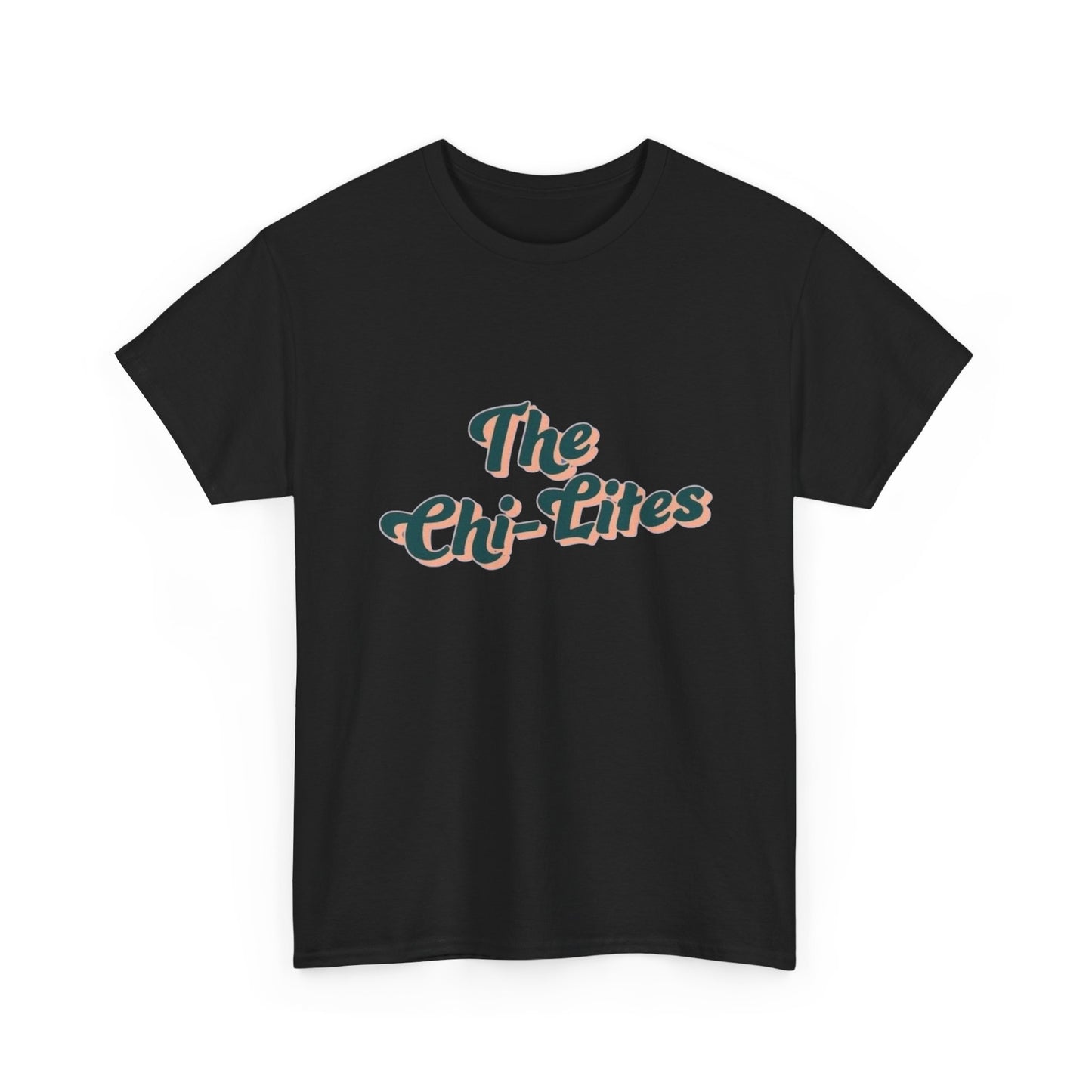 The Chi-lites Vintage Graphic T Shirt Unisex Heavy Cotton Tee