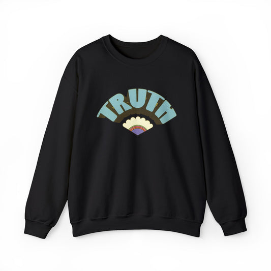 Truth Clouds Graphic Sweater Men's Adult Crewneck Sweatshirt