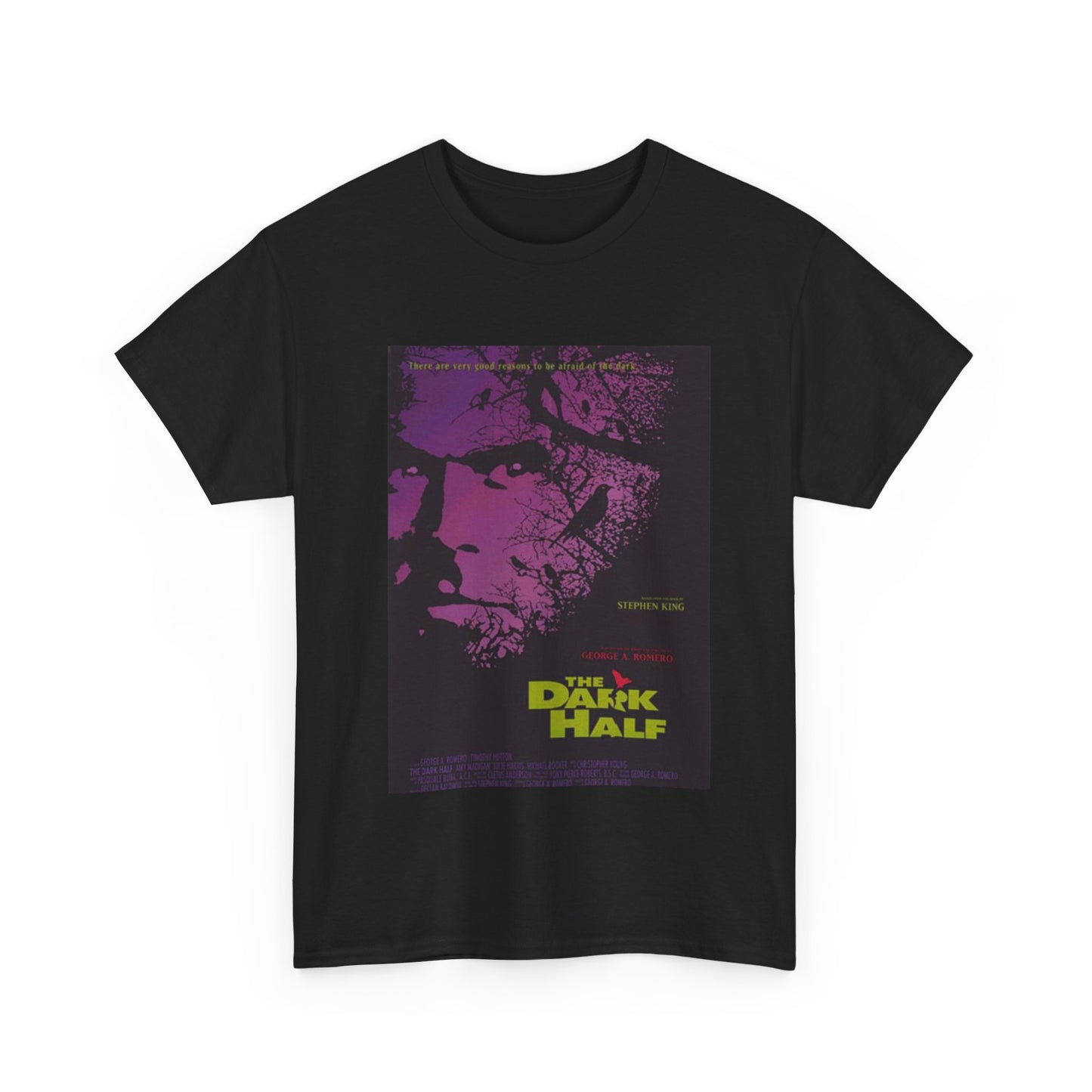 The Dark Half Shirt Vintage Horror Movie Stephen King Retro Unisex Heavy Cotton