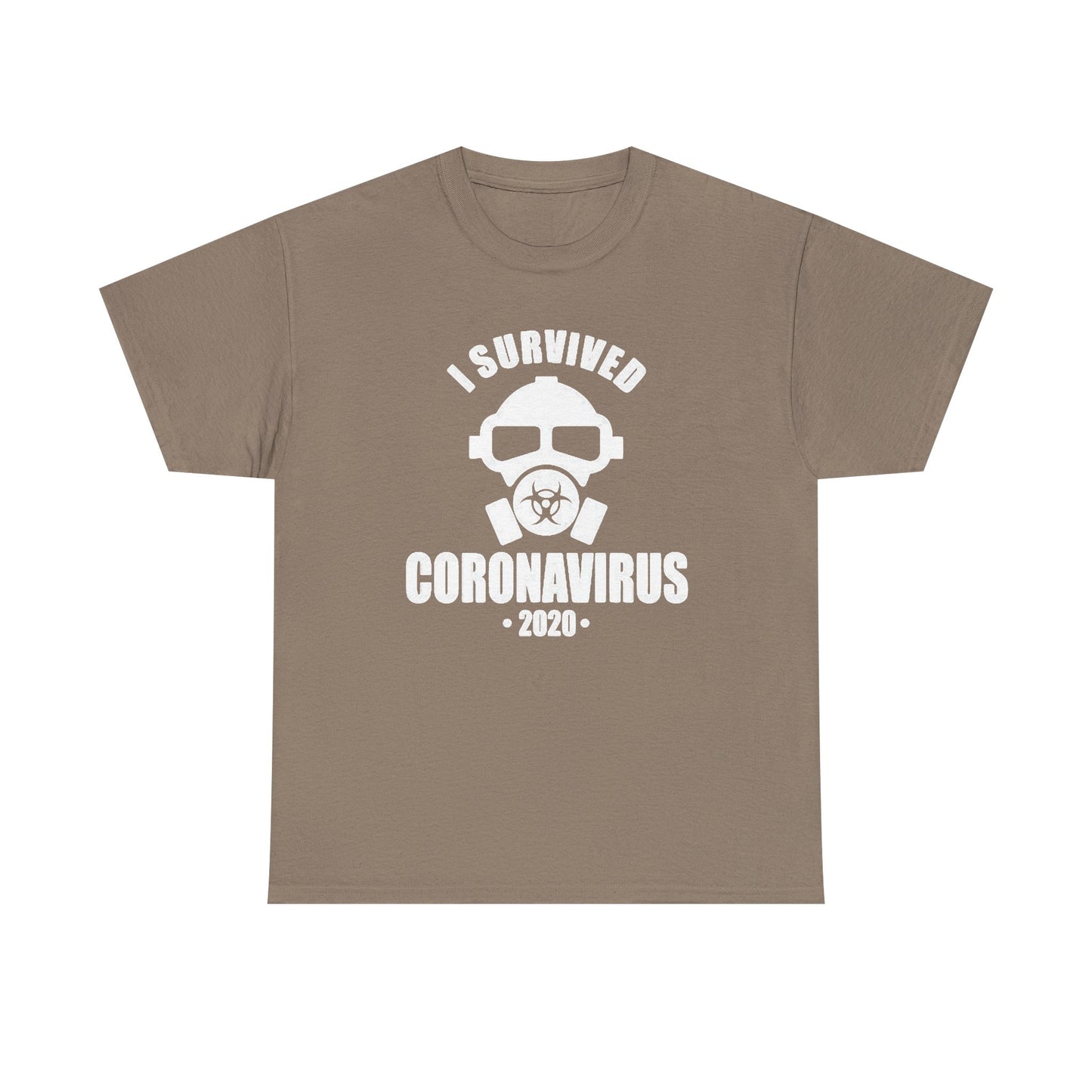 I Survived Coronavirus Funny Graphic T Shirt NEW Adult Regular Sizing Tee