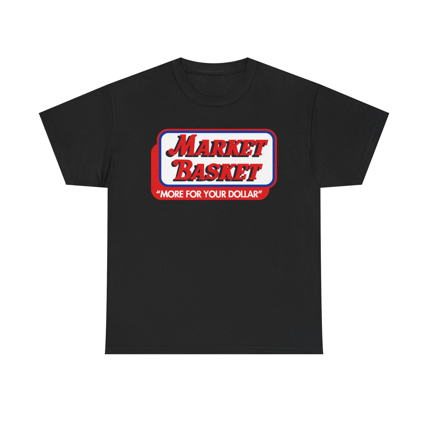Boston vintage New England market basket patriots Heavy Cotton Tee